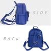 I IHAYNER Girls Bowknot Cute Leather Backpack Mini Backpack Purse for Women(Blue)