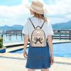 I IHAYNER Girls Bowknot Cute Leather Backpack Mini Backpack Purse for Women(Coffee)