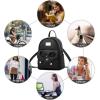 I IHAYNER Girls Bowknot Cute Leather Backpack Mini Backpack Purse for Women(Dark Apricot)