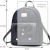I IHAYNER Girls Bowknot Cute Leather Backpack Mini Backpack Purse for Women(Glitter Gold Pink)