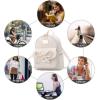 I IHAYNER Girls Bowknot Cute Leather Backpack Mini Backpack Purse for Women(Silver)