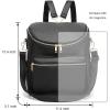 I IHAYNER Diaper Bag Backpack Leather Backpack for Women Travel Backpack Baby Bag Large with Troller Straps Capacity for Wet Clothes, Breast Pump, Milk Bottle Brown(Brown)