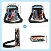I IHAYNER Initial Clear Bag for Stadium Events Transparent Crossbody Bags for Women Messegner Bag for Concerts Sport Travel(A)