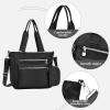 I IHAYNER Laptop Tote Bag for Women 15.6 Inch Waterproof Canvas Work Bag Business Briefcase Computer Bags for Travel(Green)