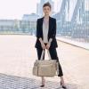 I IHAYNER Laptop Tote Bag for Women 15.6 Inch Waterproof Canvas Work Bag Business Briefcase Computer Bags for Travel(Khaki)