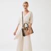 I IHAYNER Large Canvas Tote Bag for Women With Pockets Work Crossbody Purse Shoulder Bags Casual Handbag for Travel(Khaki)
