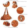 I IHAYNER Purses and Handbags for Women Hobo Tote Purse Soft PU Leather Satchel Shoulder Bag with Multi-Pocket