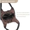 I IHAYNER Quilted Puffer Hobo Bag for Women Large Soft Puffy Shoulder Bag Quilted Carryall Tote Bag Hobo Handbags for Travel(Khaki)