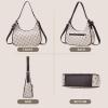 I IHAYNER Shoulder Bags for Women Chic Hobo Tote Handbag Classic Clutch Bag Underarm Purse with Zipper Closure(Beige)