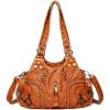 I IHAYNER Purses and Handbags for Women Hobo Tote Purse Soft PU Leather Satchel Shoulder Bag with Multi-Pocket