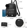 I IHAYNER Mini Backpack Purse for Teen Girls 3-PCS Fashion Backpack Cute Travel Daypacks Women Pompom Backpack Shoulder Bag(Green)