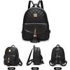IHAYNER Women’s Simple Design Quilted Mini Backpack – 3Pcs Leather Backpack Purse for Women(Purple)
