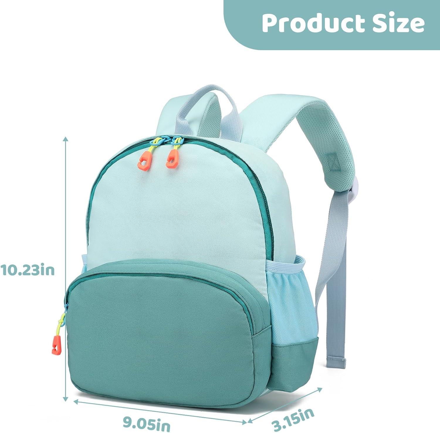imageI IHAYNER Mini Backpack for Kids Girls Boys Small Toddler Backpacks Cute Backpack Purse Little Bookbag for School Travel Blue