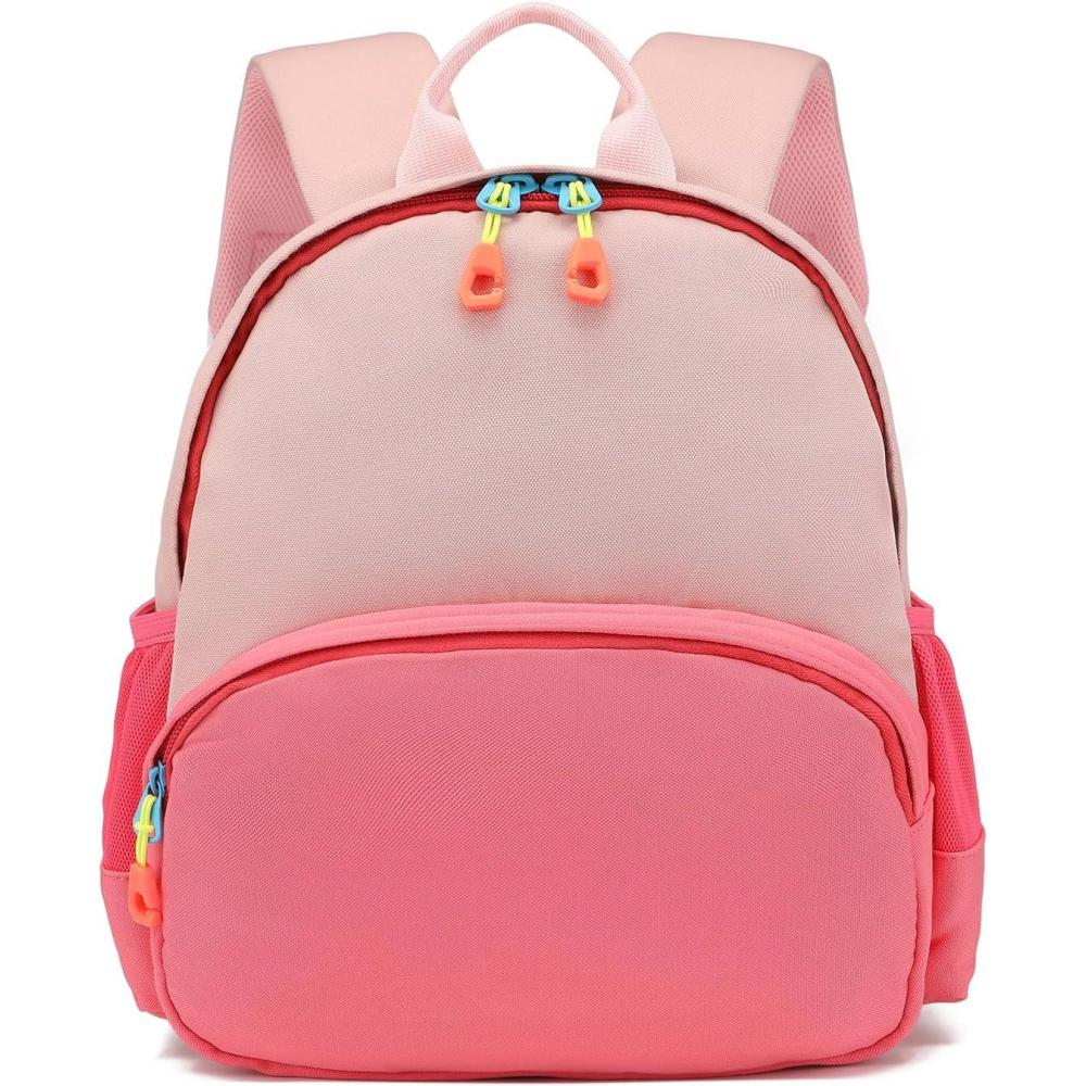 imageI IHAYNER Mini Backpack for Kids Girls Boys Small Toddler Backpacks Cute Backpack Purse Little Bookbag for School Travel Pink