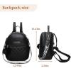 I IHAYNER Cute Little Backpack Purse with Bow Mini Backpack for Girls Teen Vegan Leather Pom Backpack Shoulder Bag for Women Black(Pure Pink-1)
