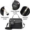 I IHAYNER Fashion Purses and Handbags for Women Top Handle Bag Girls Small Crossbody Shoulder Bag for Ladies with Kitty Purse(White)