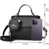 I IHAYNER Fashion Purses and Handbags for Women Top Handle Bag Girls Small Crossbody Shoulder Bag for Ladies with Kitty Purse(White)