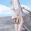 I IHAYNER Girls Fashion Backpack Mini Backpack Purse for Women Teenage Girls Purses PU Leather Pompom Backpack Shoulder Bag(Beige)