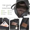 I IHAYNER Girls Fashion Backpack Mini Purse Backpack for Women Small Leather Backpack Purse for Teen Girls with Coin Purse(Black)