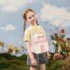 I IHAYNER Girls Initial Bowknot Small Leather Backpack Cute Mini Backpack Personalized Trendy Stuff Gifts for Women Pink-A(Pink-a)
