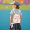 I IHAYNER Girls Initial Bowknot Small Leather Backpack Cute Mini Backpack Personalized Trendy Stuff Gifts for Women Pink-A(Pink-j)