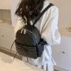 I IHAYNER Mini Backpack for Women Quilted Leather Backpack Bowknot Small Bag for Ladies Travel Purse and Shoulder Bag (Beige)