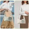 I IHAYNER Shoulder Bags for Women Small Purses Cute Hobo Tote Handbag Mini Clutch Purse and Handbag with Zipper Closure(Khaki)