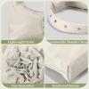 I IHAYNER Shoulder Bags for Women Small Purses Cute Hobo Tote Handbag Mini Clutch Purse and Handbag with Zipper Closure(Khaki)