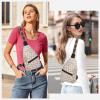 I IHAYNER Small Sling Bag for Women Vegan Leather Fanny Pack Fashion Crossbody Belt Bag for Travel Work Beige