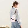 I IHAYNER Small Sling Bag for Women Vegan Leather Fanny Pack Fashion Crossbody Belt Bag for Travel Work Beige