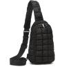 I IHAYNER Small Sling Bag for Women Crossbody Bags Fanny Pack Chest Bag for Travel Lightweight Casual Backpack for Hiking Ivory(Black)