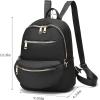 I IHAYNER Nylon Backpack Purse for Women 2pcs Small Casual Daypack Fashion Multipurpose Mini Backpack Purse for Travel Work Dark Khaki