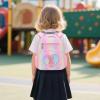 I IHAYNER Kids Glitter Initial Backpack Mini Backpack for Girls Lightweight Toddler Preschool Backpack Girls Personalized Trendy Stuff Gifts Pink E(N (Not Fit Folder))