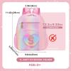 I IHAYNER Kids Glitter Initial Backpack Mini Backpack for Girls Lightweight Toddler Preschool Backpack Girls Personalized Trendy Stuff Gifts Pink E(S (Not Fit Folder))