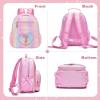 I IHAYNER Kids Glitter Initial Backpack Mini Backpack for Girls Lightweight Toddler Preschool Backpack Girls Personalized Trendy Stuff Gifts Pink E(T (Not Fit Folder))
