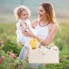 I IHAYNER Baby Diaper Caddy Basket – Baby Shower Caddy Organizer for Newborn Boys and Girls Waterproof Diaper Storage Pink