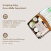 I IHAYNER Baby Diaper Caddy Organizer Baby Room Storage Basket and Changing Box Stylish Nursery Storage Basket Newborn Essentials Suitable for Outdoor Use Blue