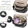 I IHAYNER Women Backpack Purse Fashion Leather Large Designer Travel Bag Ladies Shoulder Bags with Pompom Backpack for College Work, Brown